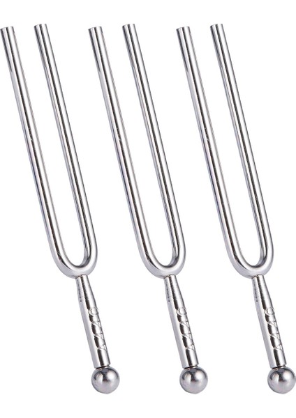 3x A Tuning Fork - &quot A&quot Yumuşak Kabuklu Kılıflı 440 Hz (Yurt Dışından)