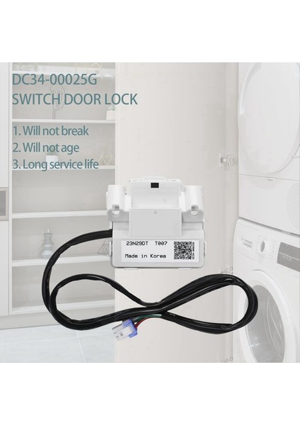 DC34-00025G Anahtar Kapı Kilidi AP6884125 PS12720530 Samsung Için (Yurt Dışından) fırsatları