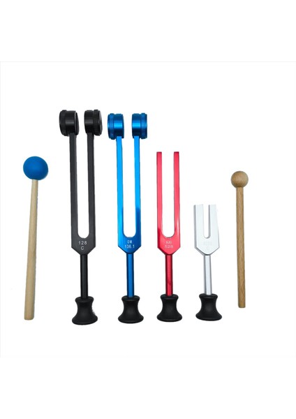 4pcs Tuning Fork Tıbbi-Ses Iyileştirme Seti Çakra Ses Terapisi Iyileştirme Çatalları Vücudu Tutma (Yurt Dışından) fiyatları