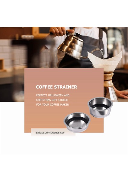 Ev Ofisi Için Paslanmaz Çelik Kahve Filtre Sepeti (2'li Paket) (Yurt Dışından) fırsatları