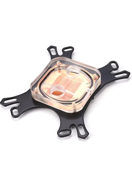 Evrensel Su Soğutma Bloğu Lga Için Bakır Soğutucu 775/1150/1155/1156/1366 Am3 Am2 Bakır Cpu Soğutucu (Yurt Dışından)