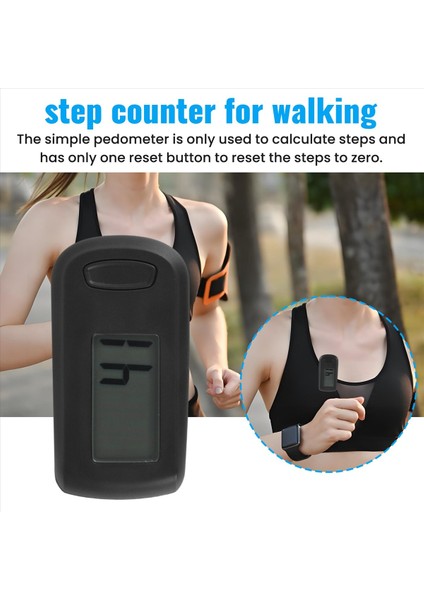1pcs Pedometre 3D Adım Sayacı Yürüyüş Için Izleme Adımları Portatif Spor Basit Pedometre Kordon Basit Pedometre (Yurt Dışından) fırsatları