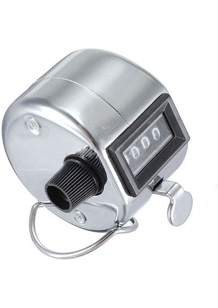 5pcs Metal El Hand Tally Counter Sayım Sayaçları 4 Haneli Palm Golf Clicker Club (Yurt Dışından) fırsatları