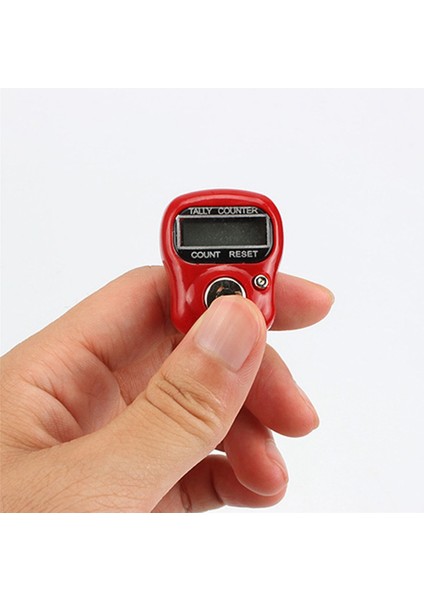 3x LCD Parmak El Yüzüğü Örme Sırası Taksit Sayaç Pedometresi Dijital El Taliye Renk (Yurt Dışından)