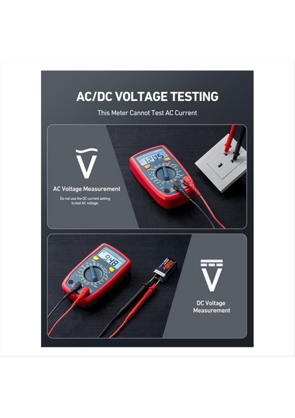 Timsah Klipsleri ve AM3D 2000 ile Ayarlanan 8pcs Multimetre Test-Leads Multimeter Sayıyor (Yurt Dışından) indirimleri