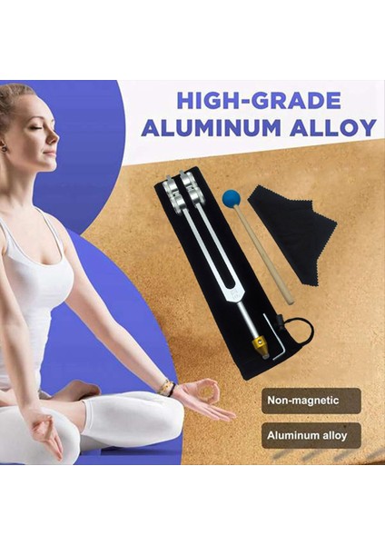 Tuning Fork Seti Otto64hz Çakra Ses Terapisi Vücut Tutma Zihin Ruh Mükemmel Uyum (Yurt Dışından) indirimleri