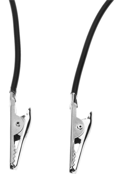 20PCS 5 Renkli Çift Uçlu Timsah Klipsleri Testi Kurşun Atlama Kablosu 50CM (Yurt Dışından) fırsatları