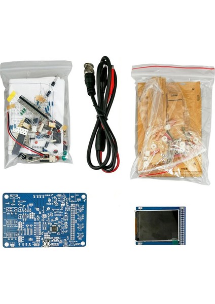 DSO138 Dijital Osiloskop Dıy Kit Mikrodenetleme Devre Kart Montaj Kaynak Parçaları (Yurt Dışından)