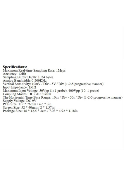 DSO138 Dijital Osiloskop Dıy Kit Mikrodenetleme Devre Kart Montaj Kaynak Parçaları (Yurt Dışından) modelleri