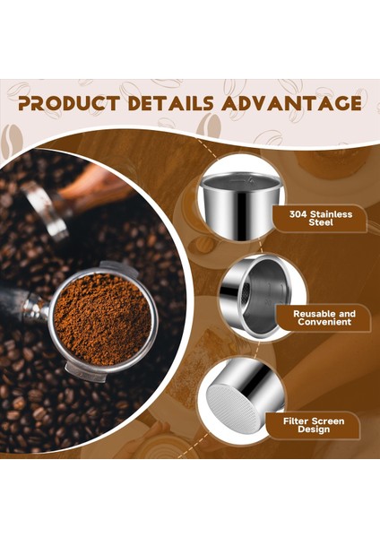 Basınçlı Bardak Filtre Kahve Makinesi Espresso Aksesuarları Çıkarılabilir C (Yurt Dışından) indirimleri