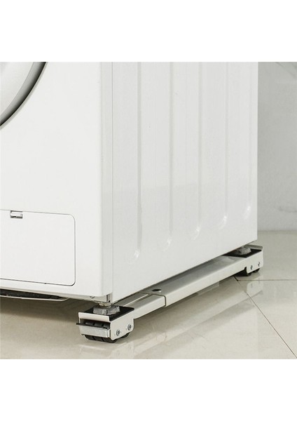 Çamaşır Makinesi Taban Standı Kurutma Makinesi Buzdolabı Için - Beyaz (Yurt Dışından) modelleri