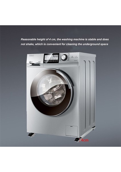 Çamaşır Makinesi Taban Standı Kurutma Makinesi Buzdolabı Için - Beyaz (Yurt Dışından) fırsatları