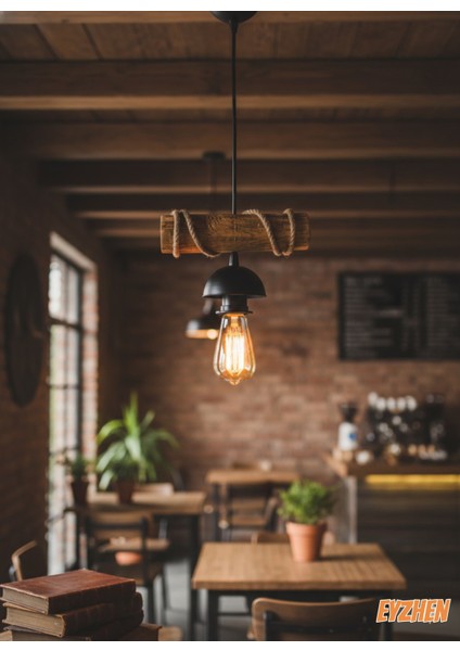 Doğal Ahşap , Eskitme Sarkıt El Yapımı Ahşap Avize Kafe Ev Balkon Ofis Dekoru fiyatları