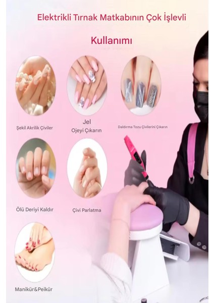 14 Parça Manikür ve Pedikür Seti Profesyonel Tırnak Bakım Seti modelleri