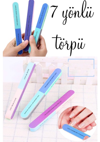 14 Parça Manikür ve Pedikür Seti Profesyonel Tırnak Bakım Seti