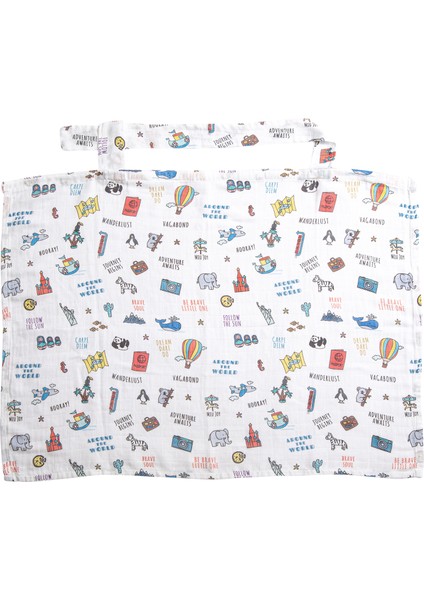 Organik Kumaş Emzirme Örtüsü - Küçük Gezgin modelleri