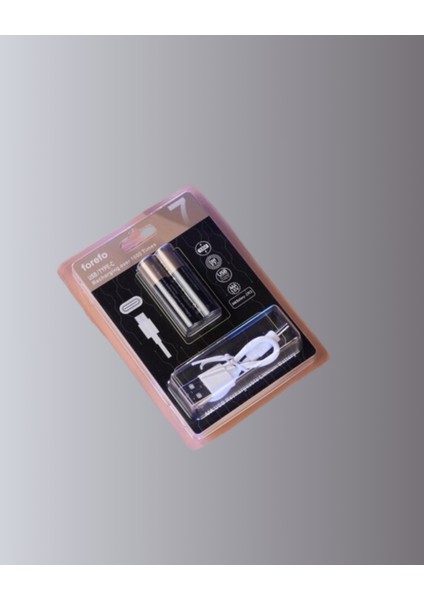 USB Type-C Şarjlı Aaa Lityum Pil | 1.5V Sabit Voltaj 1000+ Şarj Döngüsü ile Uz - FEİ5229-311 fırsatları