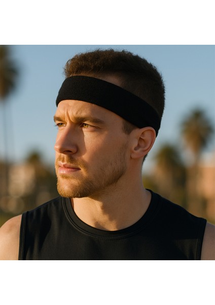 Havlu Ter Bandı Kafa Bandı Headband Tenis Saç Bandı Futbol Saç Bandı Basketbol Bandı Sporcu fiyatları