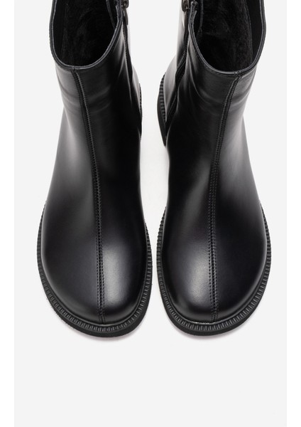 Lucano Siyah Cilt Hakiki Deri Kadın Bot fiyatları