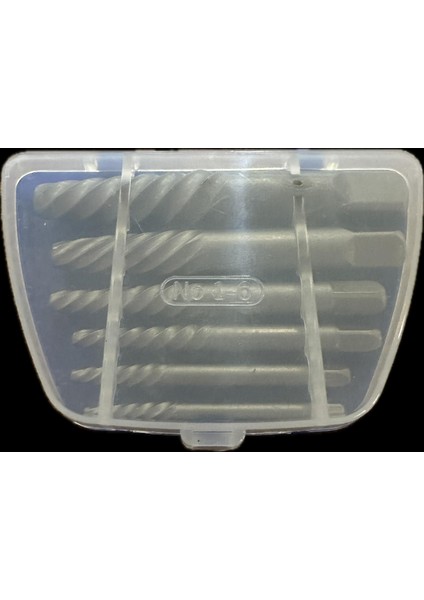 Ters Kılavuz Seti 6 Parça Kırılmış Vida Civata Sökme Aparatı modelleri