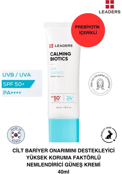 Cilt Bariyer Onarımını Destekleyici Yüksek Koruma Faktörlü Nemlendirici Güneş Kremi 40ml fiyatları