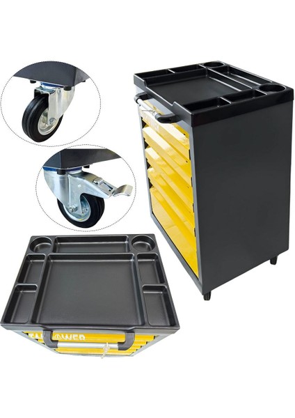 TTR4432 3 Metre Takım Tezgahı 2 Dolaplı + 2 Boş Takım Arabası