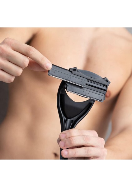 Back Body Shaver Erkekler Için Sırt Tıraş Makinesi Manuel Uzun Saplı fiyatları