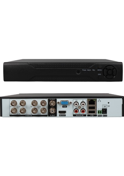 Ahd Analog Tvı Cvı 1080N 8 Kanal Dvr Xvr Kamera Kayıt Cihazı Ses Destekli 8'li fiyatları