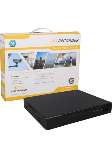 Ahd Analog Tvı Cvı 1080N 8 Kanal Dvr Xvr Kamera Kayıt Cihazı Ses Destekli 8'li fırsatları