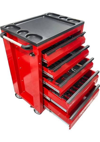 5 Çekmeceli Dolu Takım Arabası 190 Parça indirimleri