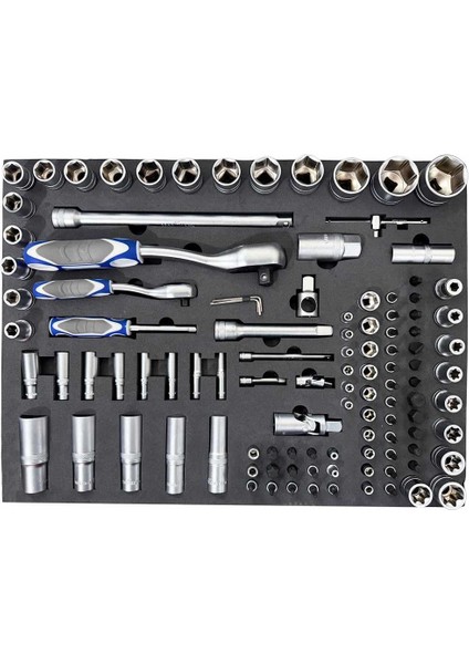 5 Çekmeceli Dolu Takım Arabası 190 Parça