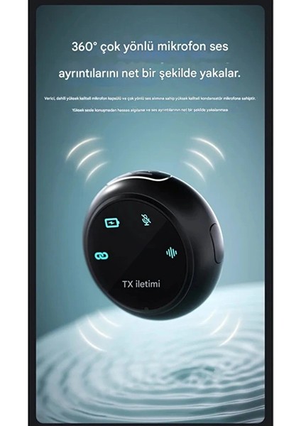 Kablosuz Profesyonel Ikili Yayın Yaka Mikrofonu Şarj Kutu Mıknatıslı Typce Lightning Çıkış Mikrofon fırsatları