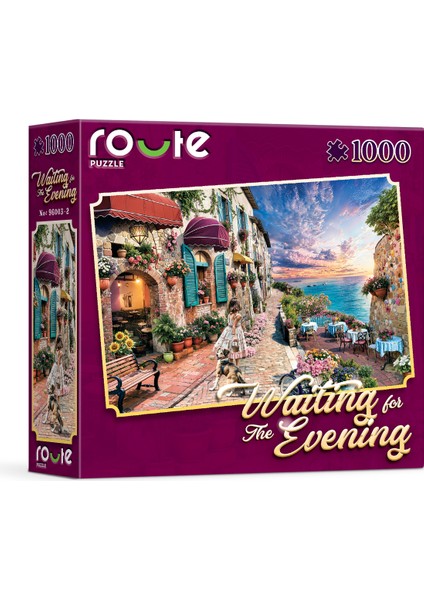 Akşamı Beklerken Temalı Puzzle (1000 Parça) 48×68 cm