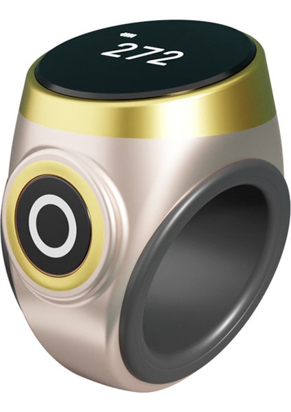 El Pres Dijital Sayım Karşı Etnik Stil Taşınabilir Noktalar Şarj Edilebilir Halka Fikir Tally Counter-C (Yurt Dışından)