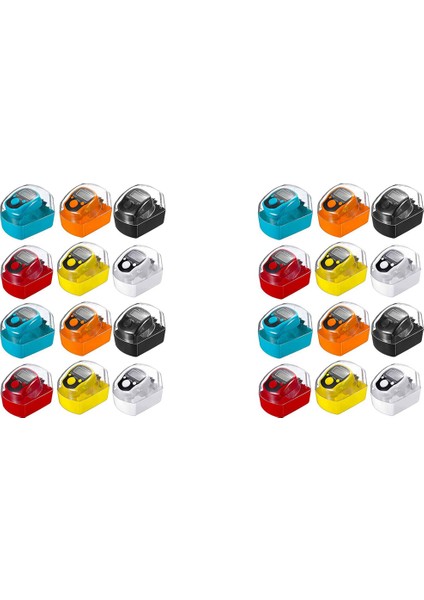 24PACK Dijital Taksitli Parmak Tezgahı LED Renkli 5 Basamaklı Elle Tutulan Sayaç LED Işığı Taşıma Yüzüğü (Yurt Dışından)