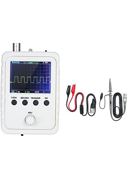 Mini Osiloskop El Tipi Dijital Osiloskop 0-200KHZ Bant Genişliği ile 1m Örnekleme Oranı Prob Ab Fişi ile (Yurt Dışından)
