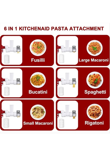 Kitchenaid Stand Mikser Makarna Pres Makinesi Ek Parçası Seti Için (Yurt Dışından) fırsatları