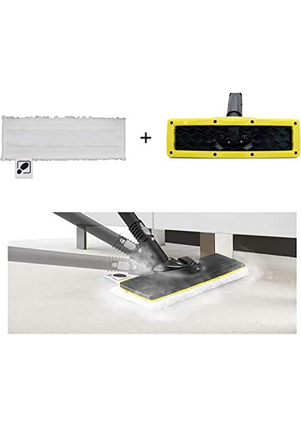Karcher Sc2 Easyfix Buharlı Temizleyici Mop Pedleri Için 2 Adet Mikrofiber Bez (Yurt Dışından) fiyatları