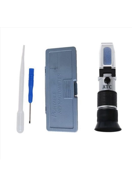 3x Refraktometre - Refraktometre 0-90% Brix Şeker Seviyesi (Yurt Dışından) fırsatları