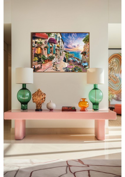 Akşamı Beklerken Temalı Puzzle (1000 Parça) 48×68 cm fiyatları