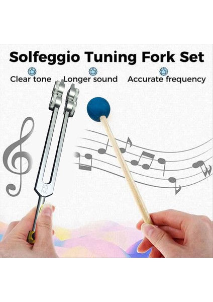Tuning Fork Seti Otto64Hz Çakra Ses Terapisi Vücut Tutma Zihin Mükemmel Uyum (Yurt Dışından) fiyatları