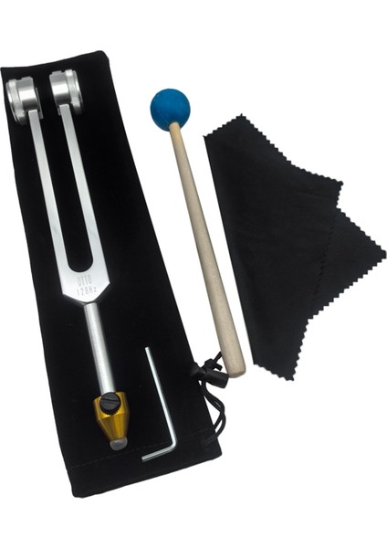 Tuning Fork Seti Otto128Hz Çakra Ses Terapisi Vücut Zihin Ruhu Mükemmel Uyum Içinde Tutma Taban Vidaları ile (Yurt Dışından)