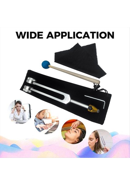 Tuning Fork Seti Otto128Hz Çakra Ses Terapisi Vücut Zihin Ruhu Mükemmel Uyum Içinde Tutma Taban Vidaları ile (Yurt Dışından) modelleri