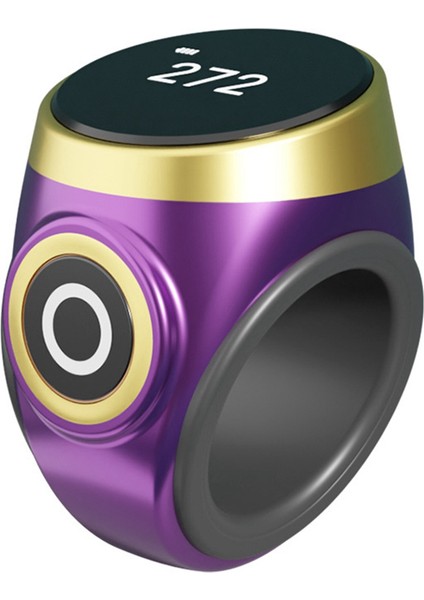 El Pres Dijital Sayım Karşı Etnik Stil Taşınabilir Noktalar Şarj Edilebilir Halka Fikir Tally Counter-D (Yurt Dışından)