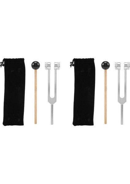 2x 256Hz 256C Alüminyum Alaşım Ayarlama Çatal Sinir Sistemi Için Çekiçli Ses Iyileştirme Terapisi Sağlık Hizmetleri (Yurt Dışından)