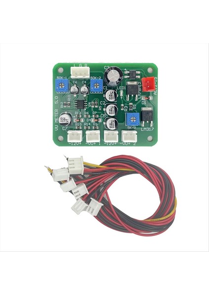 Vu Seviye Ses Seter Stereo Amplifikatör Kart+2pcs Vu Metre 9-12V Dc Stereo Amplifikatör Kartı Seviye Göstergesi (Yurt Dışından) indirimleri