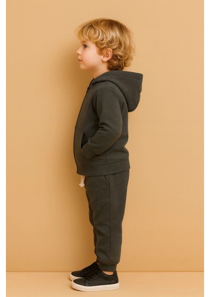 Kapşonlu Erkek Çocuk Takım 20411 fiyatları