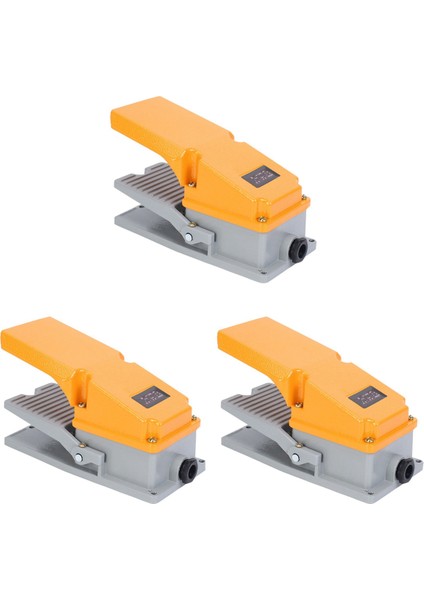 3x Lt4 Ayak Anahtarı Alüminyum Kılıf Treadle Pedal Anahtarı Takım Tezgahı Kontrolü Gümüş Kontağı (Yurt Dışından)