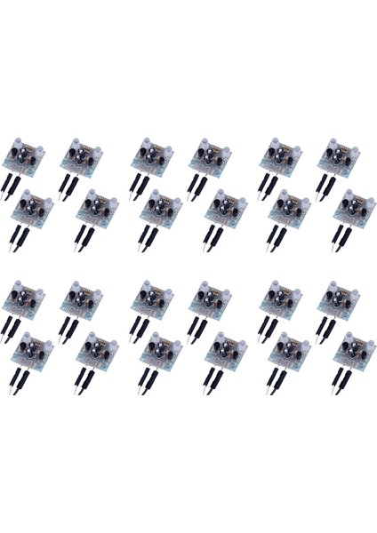 24 Parçalı Set 5mm LED Flash Dıy Kiti Başlangıç Kiti Pcb Devre Kaynak Becerileri Öğrenme Eğitim Kiti (Yurt Dışından)