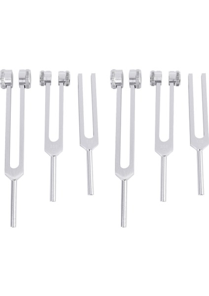 6 Pc Seti Alüminyum Duyusal Ayarlama Çatalları C 128 256 512 (Yurt Dışından)